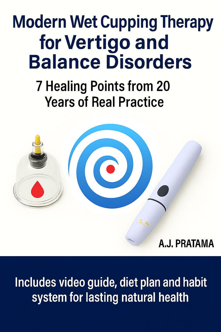 Book cover of Modern Wet Cupping for Vertigo and Balance Disorder