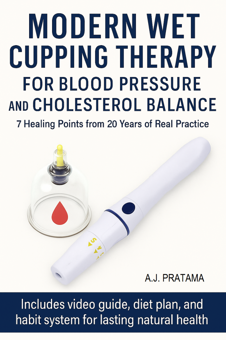 Modern Wet Cupping Therapy for Blood Pressure and Cholesterol Balance: 7 Healing Points from 20 Years of Real Practice