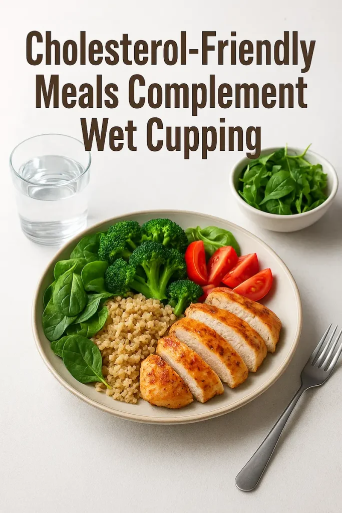 Cholesterol Friendly Meals and Wet Cupping
