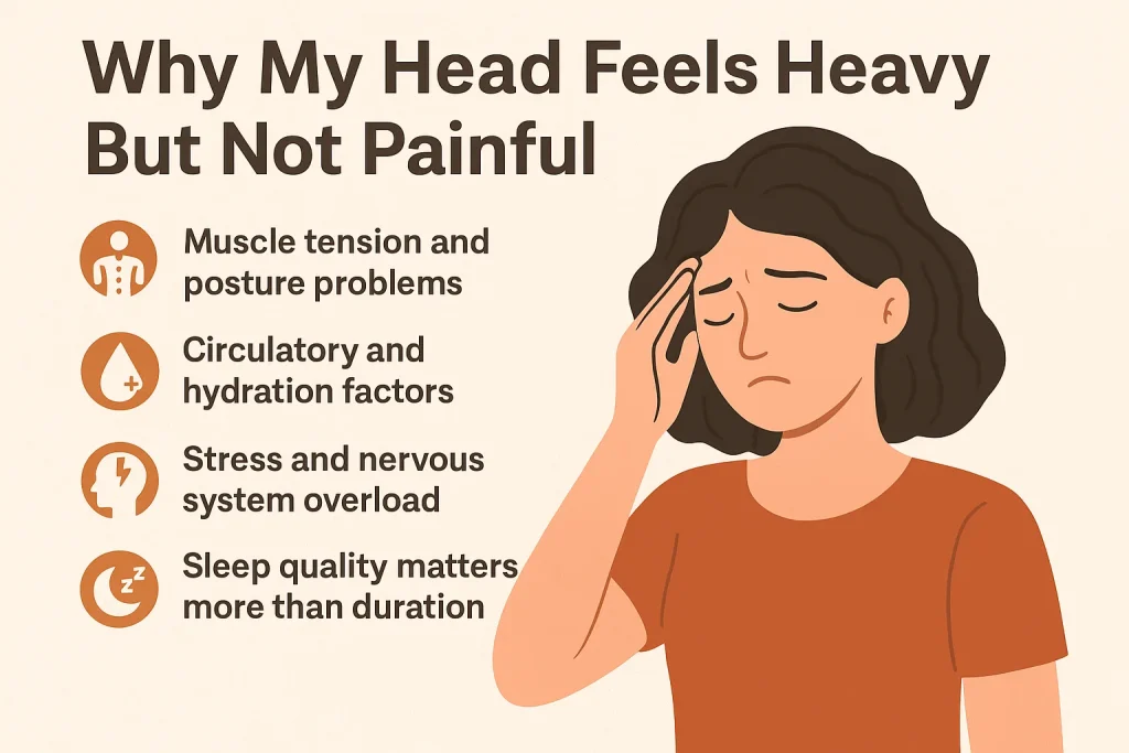 heavy head sensation and wet cupping