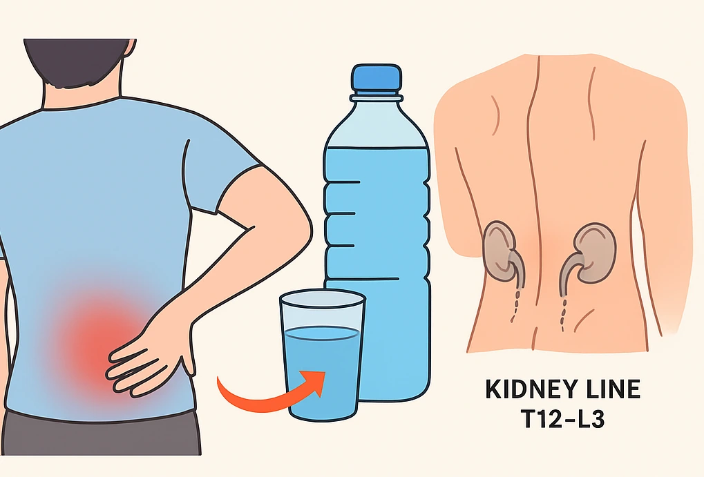 Rapid Hydration and wet Cupping Ease Lower Back Tightness