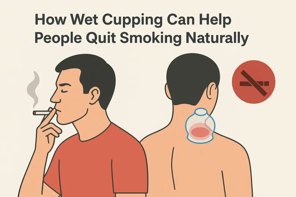 wet cupping help quit smoking