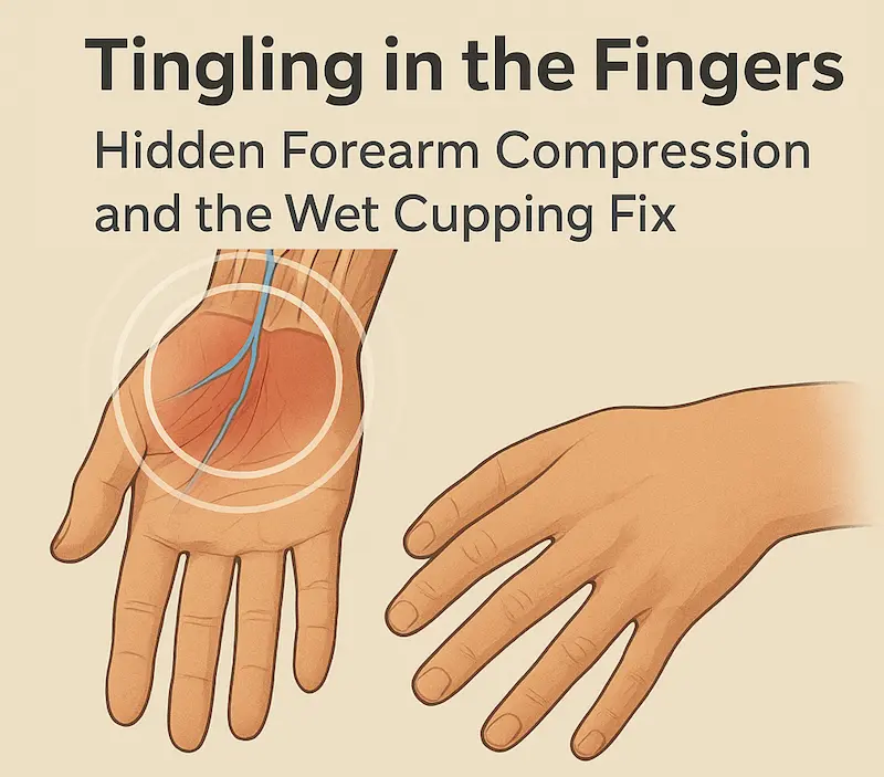 wet cupping for finger tingling
