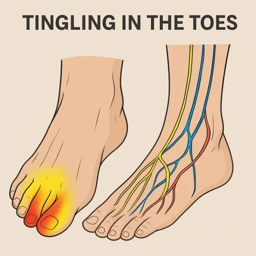 Tingling in the Toes (Toe Numbness): Why It Happens and How Wet Cupping Helps the Digital Nerve Pathway
